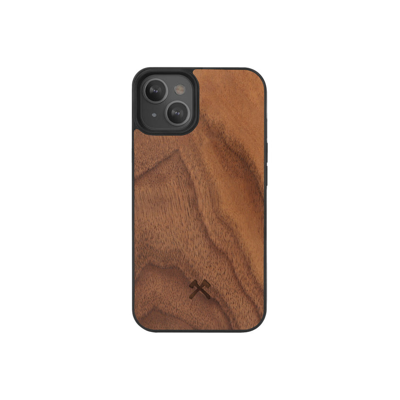 Husa de protectie Woodcessories cu MagSafe pentru iPhone 13, Walnut - iSTYLE RO