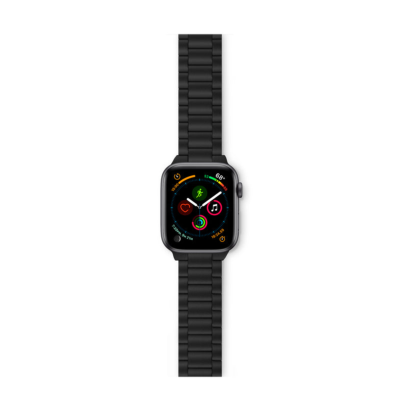 Curea Epico pentru Apple Watch 42/44/45mm Metal Negru - iSTYLE RO
