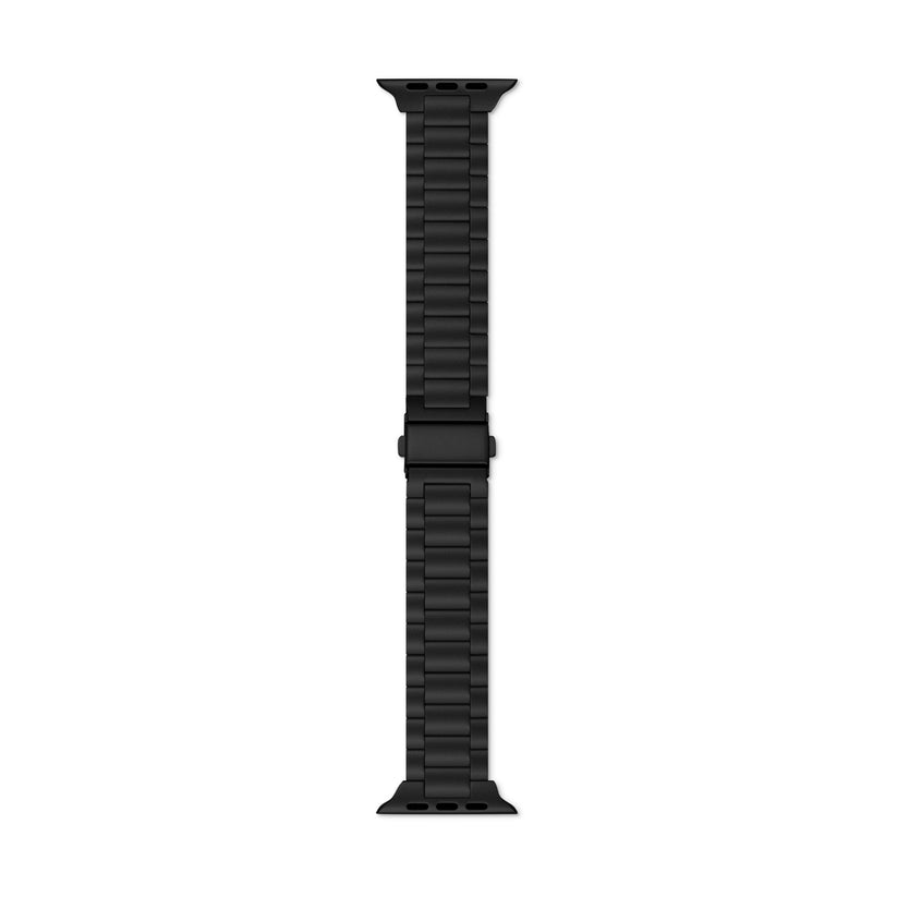 Curea Epico pentru Apple Watch 42/44/45mm Metal Negru - iSTYLE RO