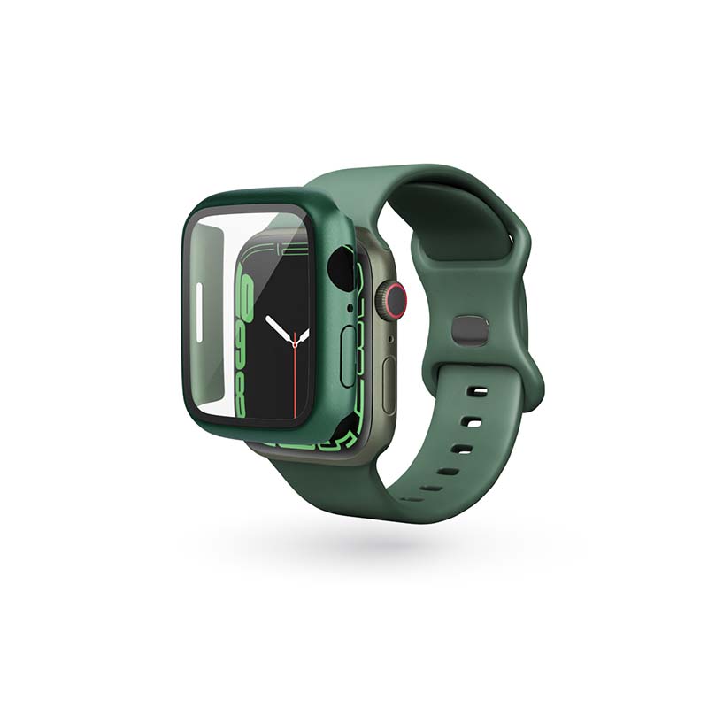 Husa de protectie Epico pentru Apple Watch 7 (45mm), Verde - iSTYLE RO