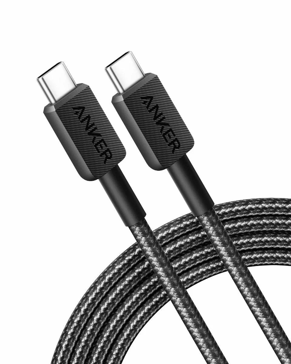 Cablu de date Anker 322 USB-C 0.91m negru