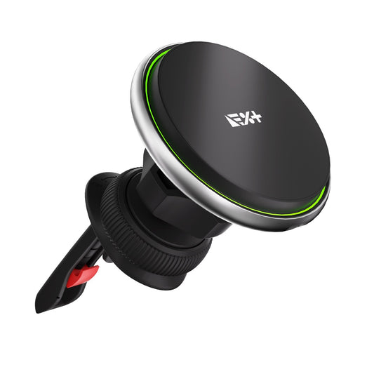 Incarcator auto cu suport magnetic NEXT ONE cu MagSafe, Negru - iSTYLE RO