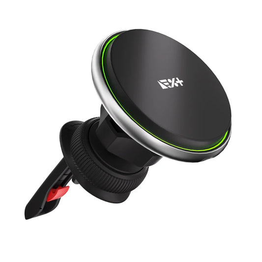 Incarcator auto cu suport magnetic NEXT ONE cu MagSafe, Negru - iSTYLE RO