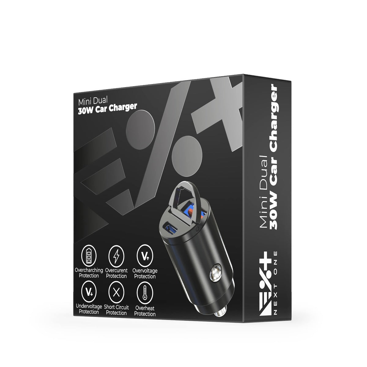 Incarcator auto NEXT ONE 30W USB-C & USB-A - iSTYLE RO