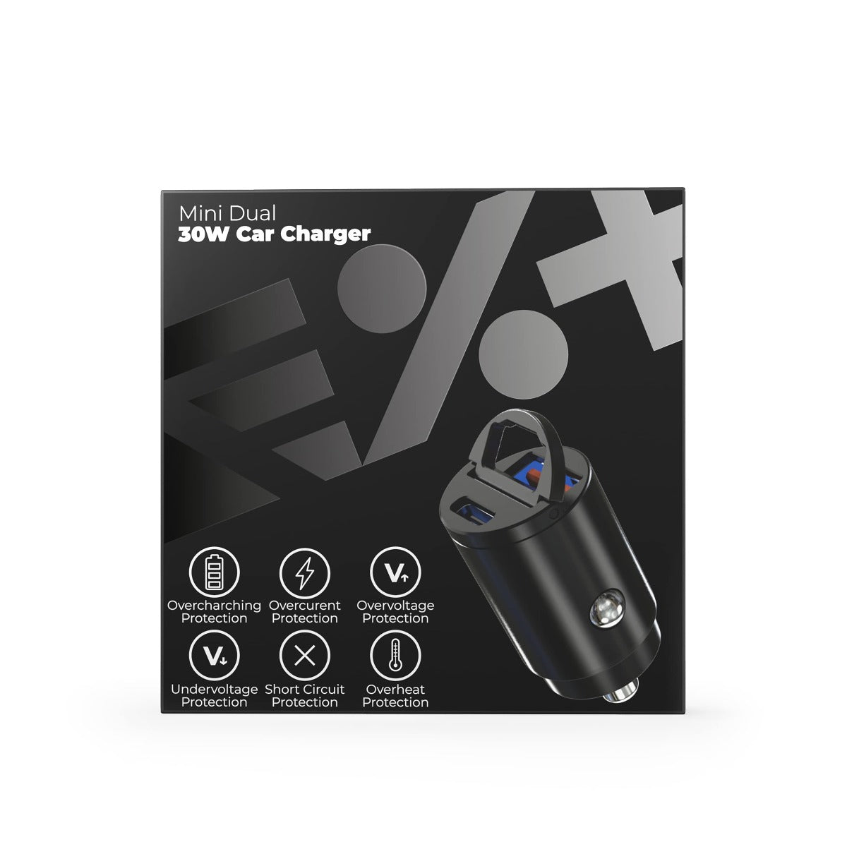 Incarcator auto NEXT ONE 30W USB-C & USB-A - iSTYLE RO