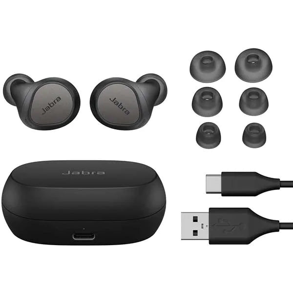 Casti In-Ear Jabra Elite 7 Pro, True Wireless, Bluetooth, Microfon, Noise Cancelling, Titanium Black - iSTYLE RO