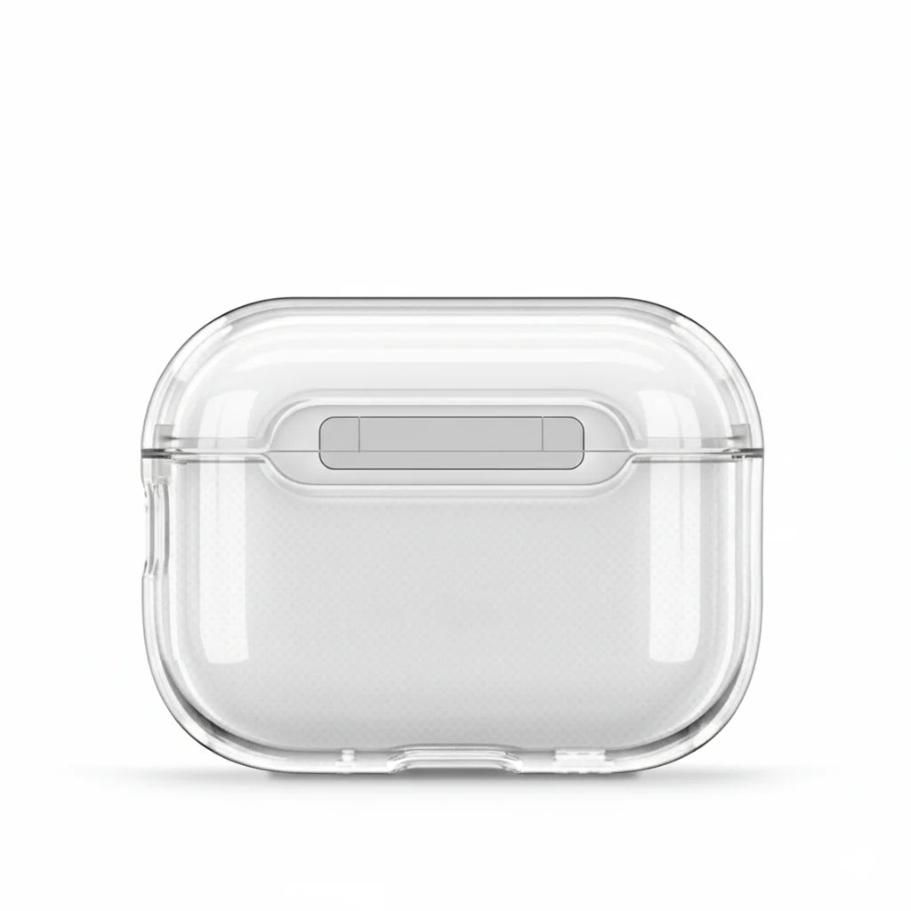Husa de protectie DECODED pentru AirPods Pro 3, Silicon, Transparent