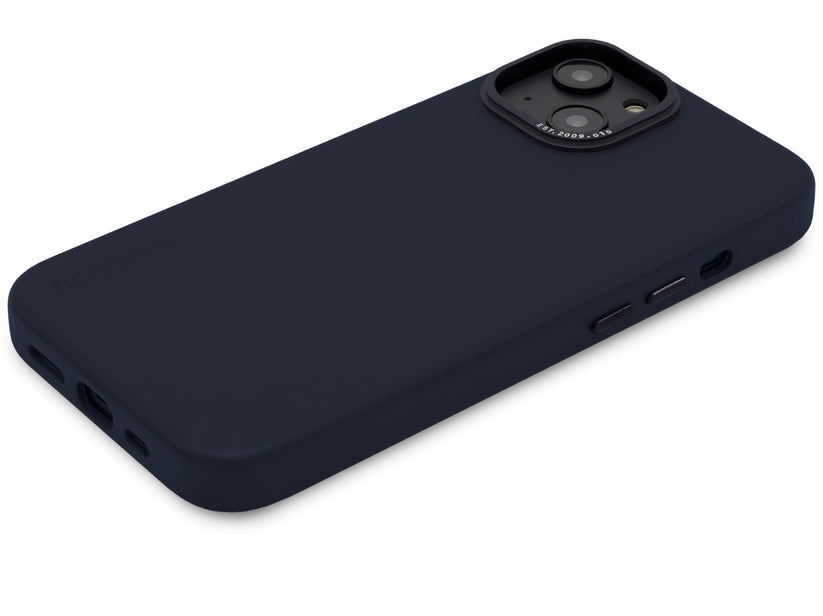 Husa de protectie Decoded pentru iPhone 14 Plus, Piele, Albastru - iSTYLE RO