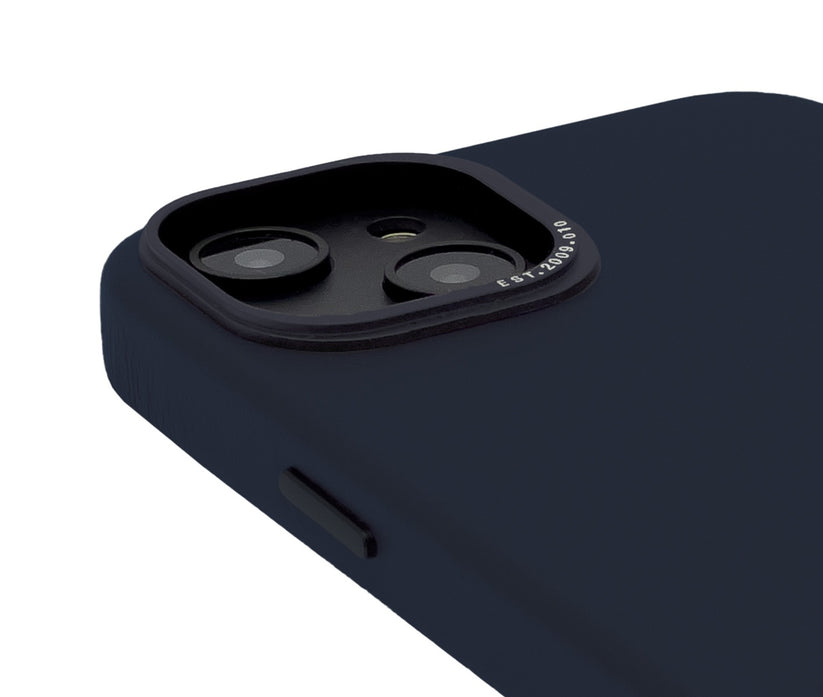 Husa de protectie Decoded pentru iPhone 14 Plus, Piele, Albastru - iSTYLE RO