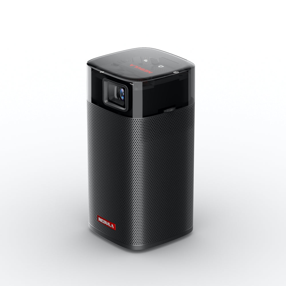Videoproiector portabil Anker Nebula Apollo, Wi-Fi, 200 ANSI Lumens, DLP, Android TV, AutoFocus, Difuzor 6W, Negru - iSTYLE RO