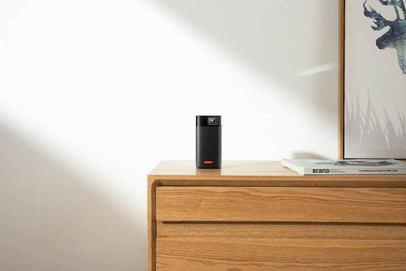 Videoproiector portabil Anker Nebula Apollo, Wi-Fi, 200 ANSI Lumens, DLP, Android TV, AutoFocus, Difuzor 6W, Negru - iSTYLE RO