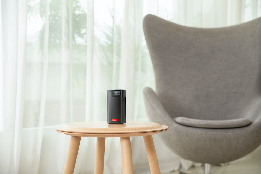 Videoproiector portabil Anker Nebula Apollo, Wi-Fi, 200 ANSI Lumens, DLP, Android TV, AutoFocus, Difuzor 6W, Negru - iSTYLE RO