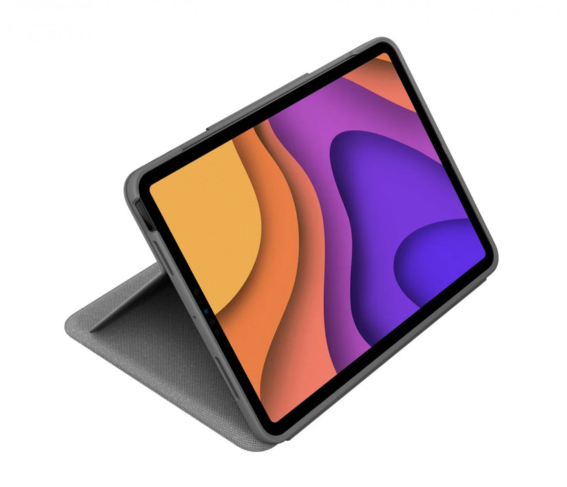 Husa Logitech Folio Touch cu tastatura iluminata si trackpad pentru iPad Air gen 4,5, US - iSTYLE RO