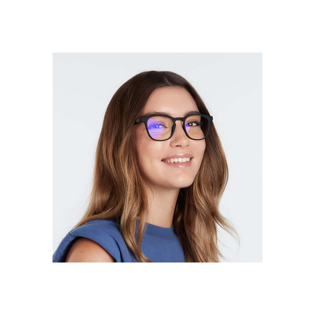Ochelari de protectie pentru laptop Dalston Black Noir - iSTYLE RO