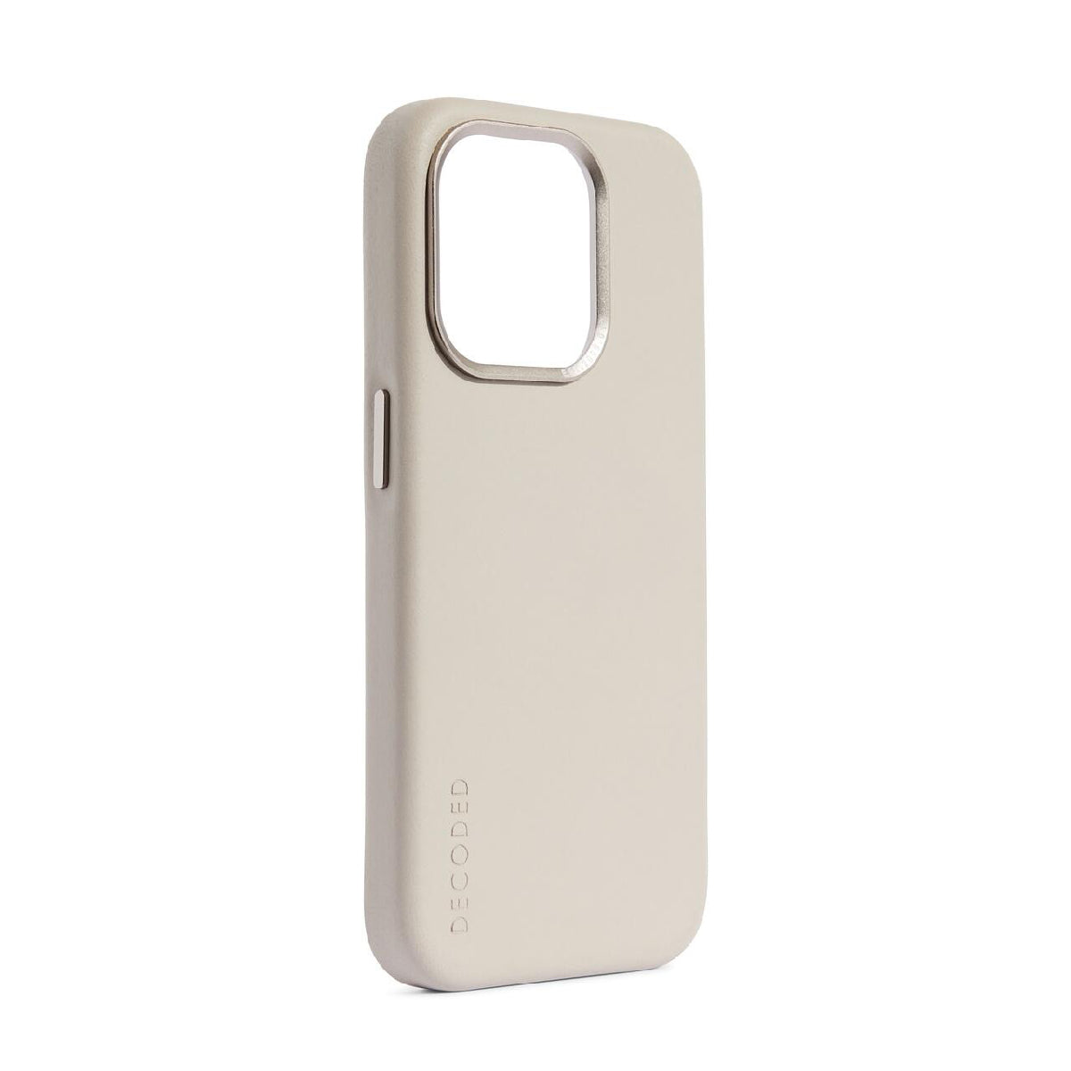 Husa de protectie Decoded cu MagSafe pentru iPhone 15 Pro, Piele, Bej - iSTYLE RO