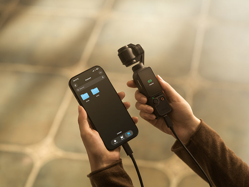 Camera de actiune DJI Osmo Pocket 4, Creator Combo