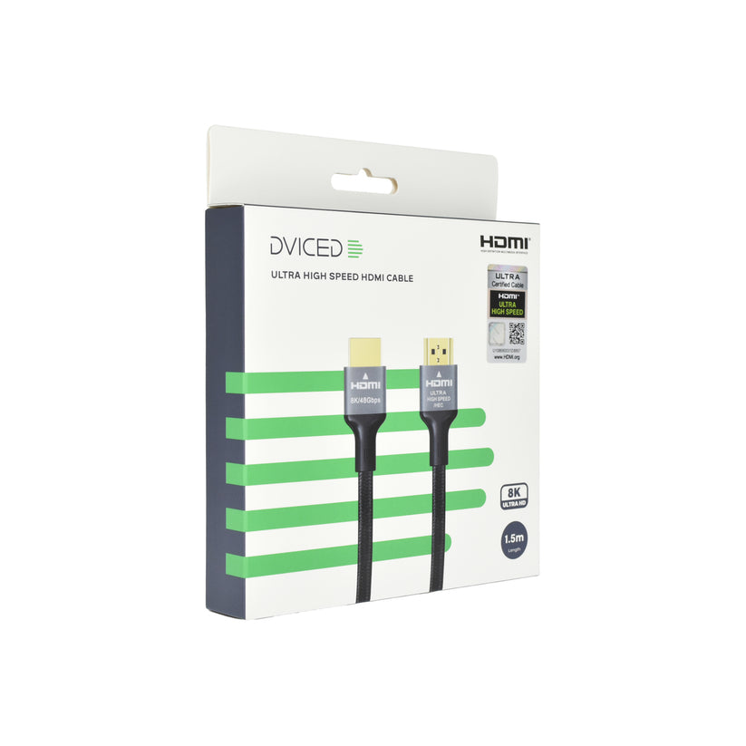 Cablu de date Dviced HDMI Braided 1,5m - iSTYLE RO