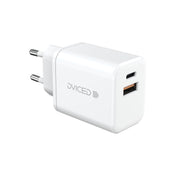 Adaptor priza Dviced Wall charger 35W GaN 1 USB-A, 1 USB-C EU - Alb - iSTYLE RO