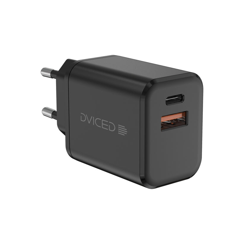 Adaptor priza Dviced Wall charger 35W GaN 1 USB-A, 1 USB-C EU - Negru - iSTYLE RO