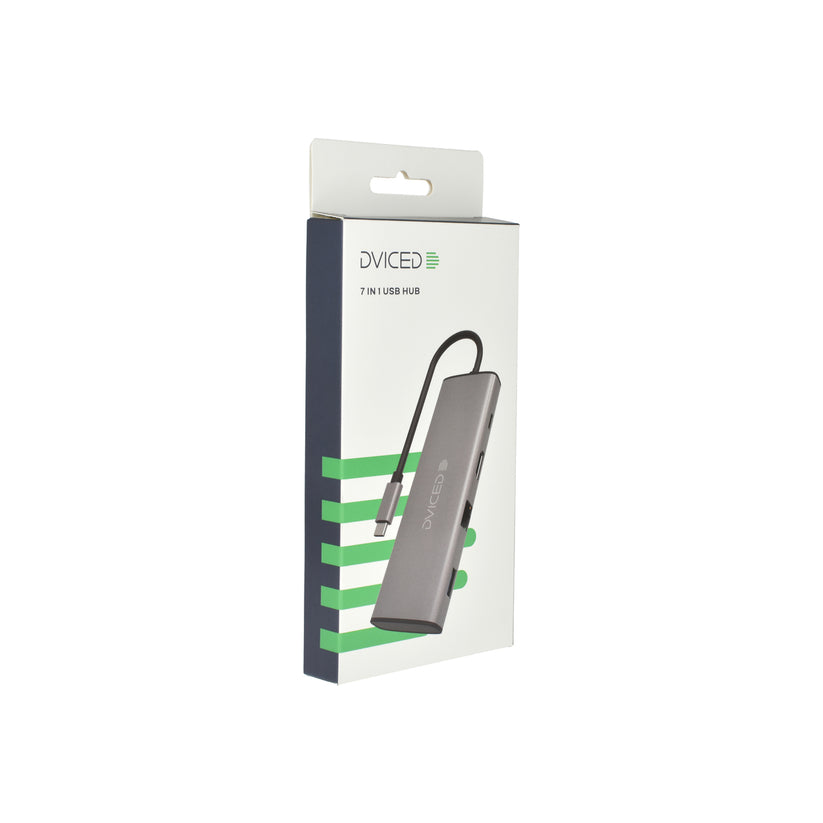 Adaptor Dviced Type-C 7-in-1 HUB - iSTYLE RO