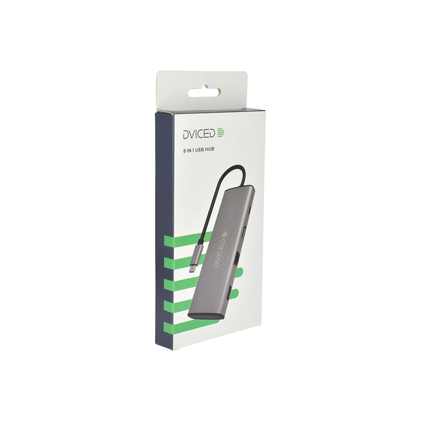 Adaptor Dviced Type-C 9-in-1 HUB - iSTYLE RO