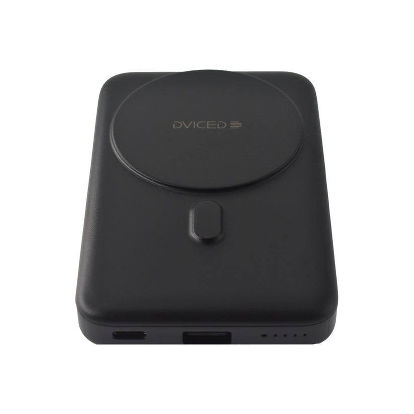 Baterie externa Dviced magnetic wireless 15W incarcare rapida 10000mAh, Negru - iSTYLE RO