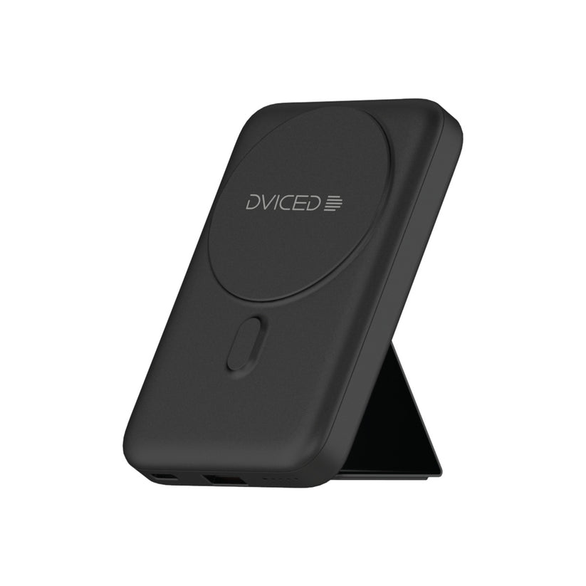 Baterie externa Dviced magnetic wireless 15W incarcare rapida 10000mAh, Negru - iSTYLE RO