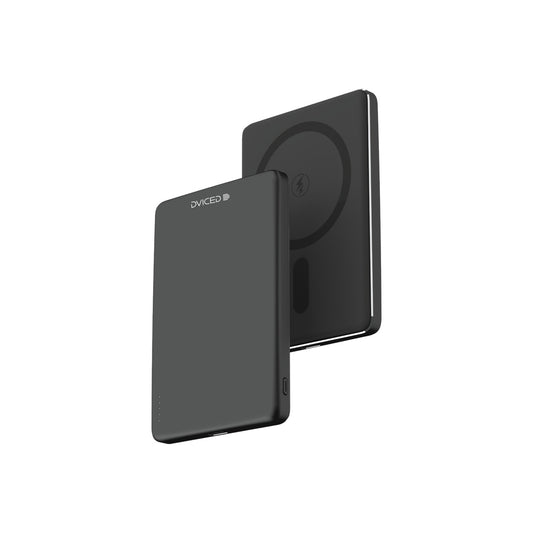 Baterie externa Dviced Magsafe ultra subțire de 5000 mAh, Negru - iSTYLE RO