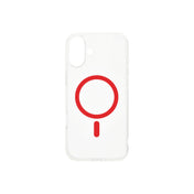 Husa de protectie Dviced cu Magsafe pentru iPhone 16, Rosu Transparent - iSTYLE RO