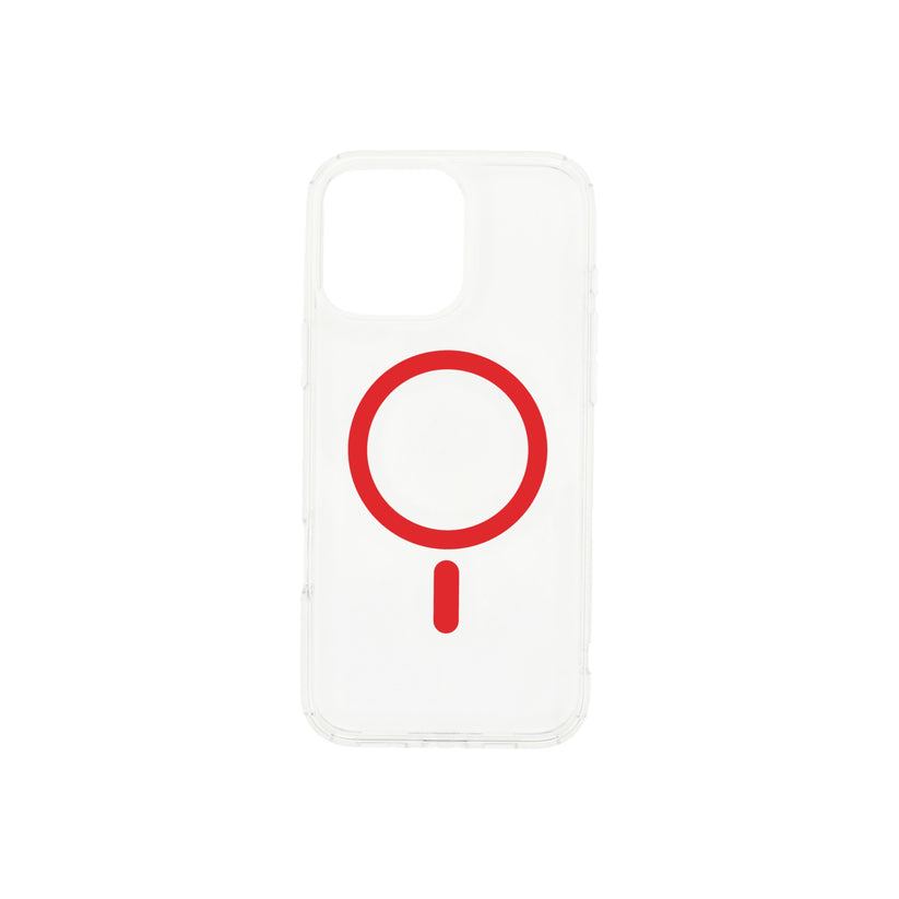 Husa de protectie Dviced cu Magsafe pentru iPhone 16 Pro, Rosu Transparent - iSTYLE RO