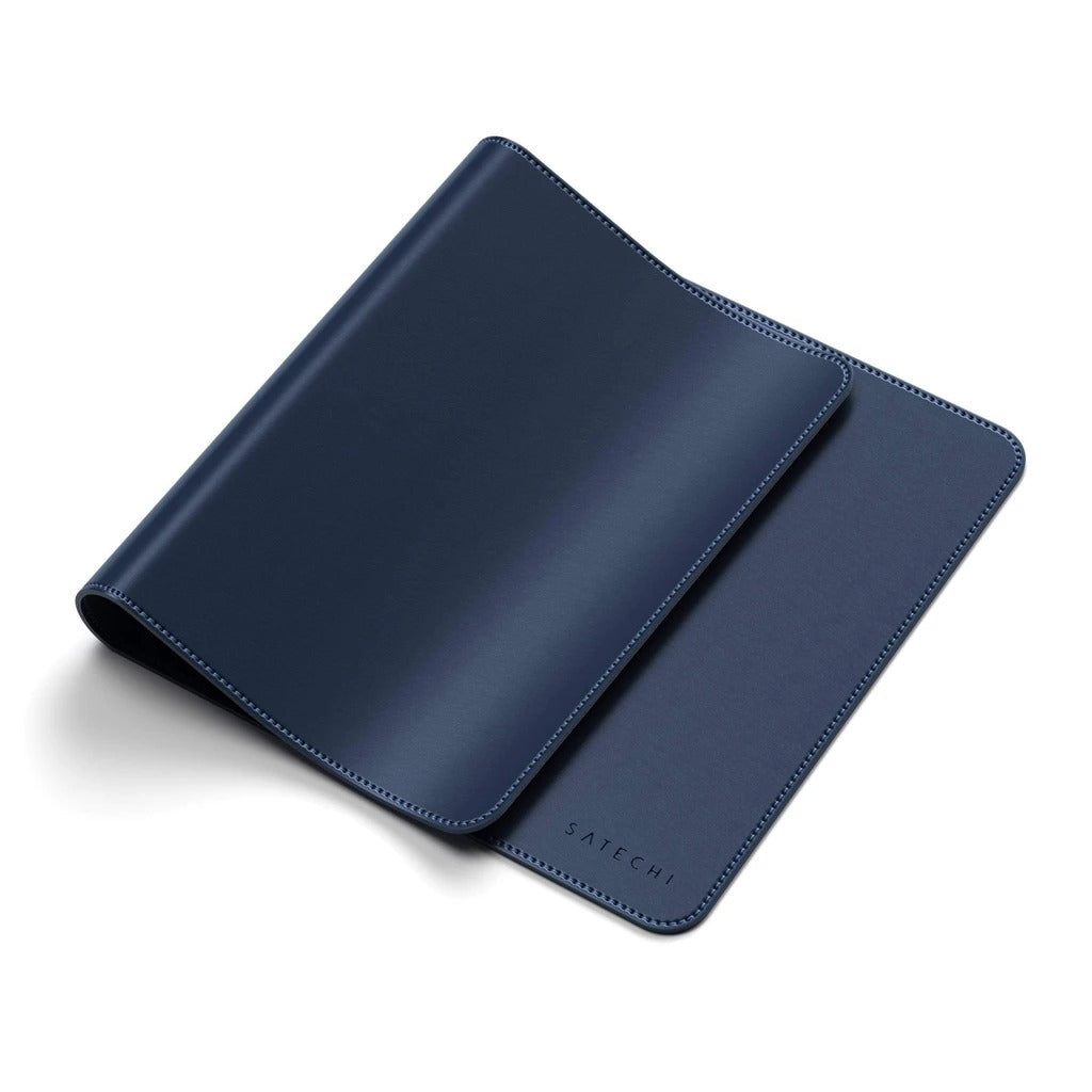 Mousepad Satechi DeskMate, Piele ecologica, Albastru - iSTYLE RO
