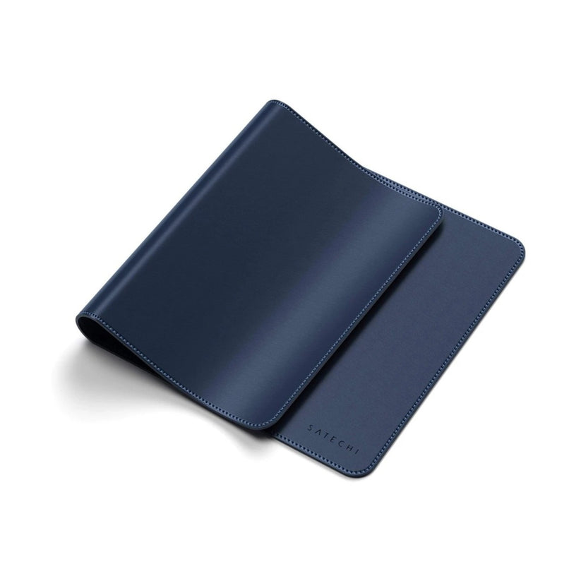 Mousepad Satechi DeskMate, Piele ecologica, Albastru - iSTYLE RO