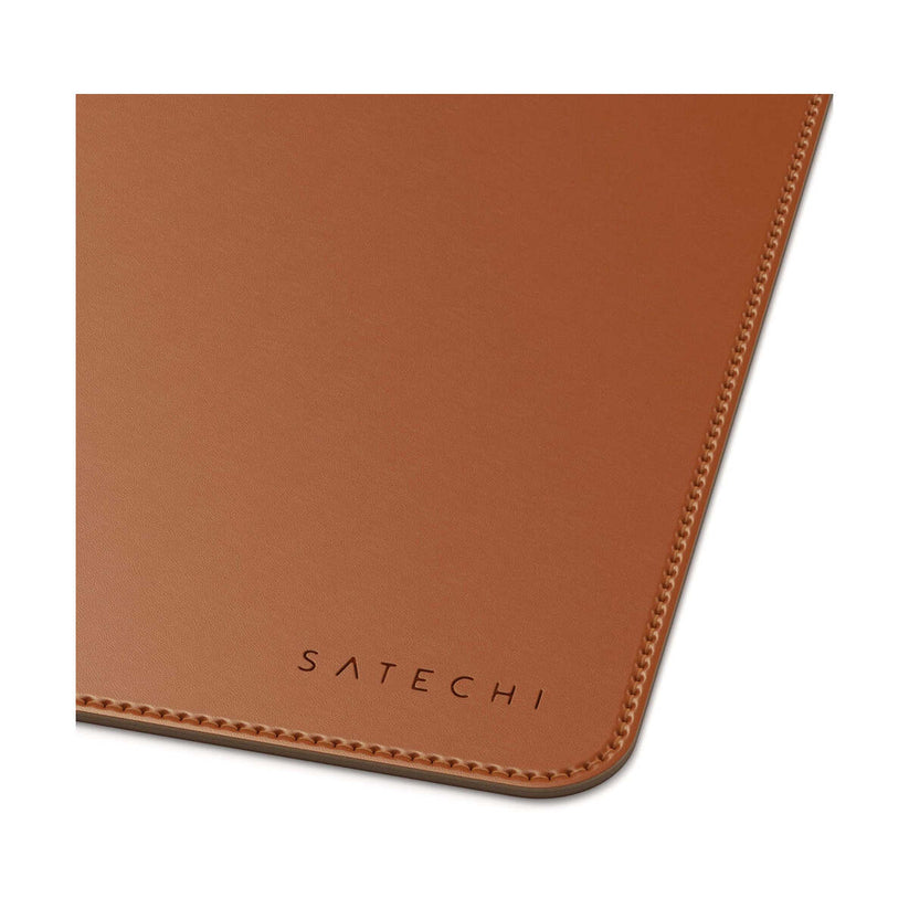 Mousepad Satechi DeskMate, Piele ecologica, Maro - iSTYLE RO