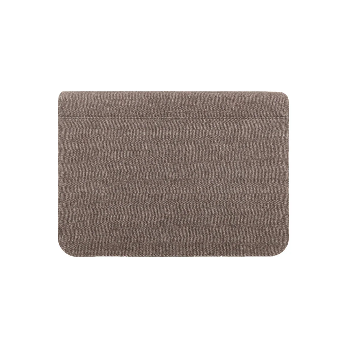 Husa de protectie Woodcessories EcoPouch pentru Macbook Air (2018) / 13 Pro, Brown-Grey Cotton - iSTYLE RO