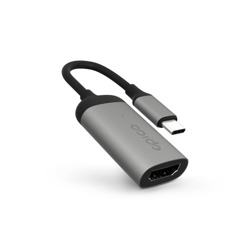 Adaptor Epico USB-C la HDMI, Gri - iSTYLE RO
