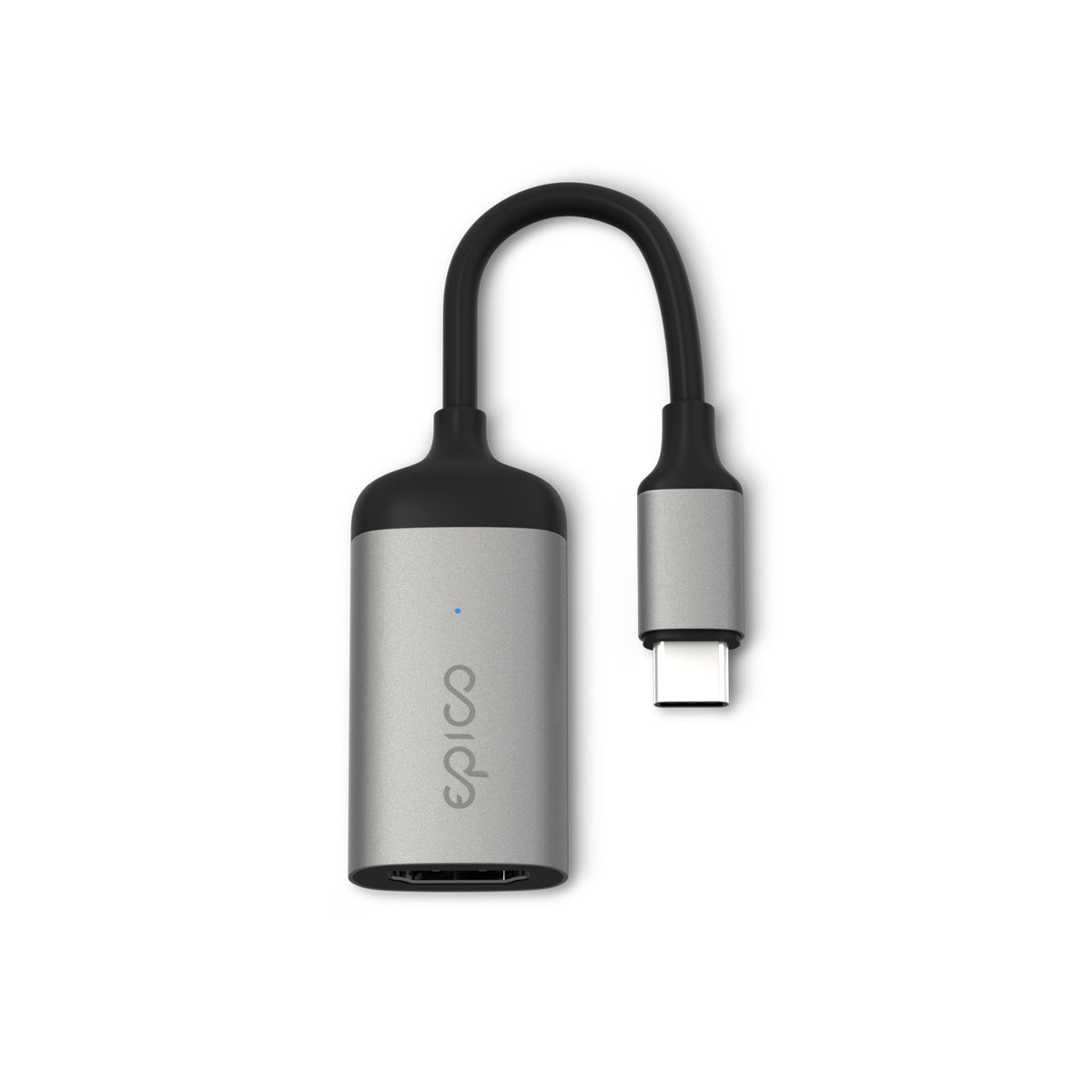 Adaptor Epico USB-C la HDMI, Gri - iSTYLE RO