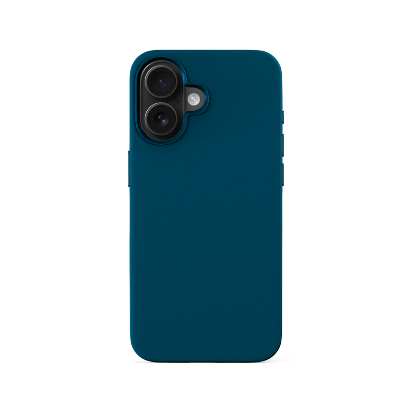 Husa de protectie EPICO din silicon pentru iPhone 16, Albastru - iSTYLE RO