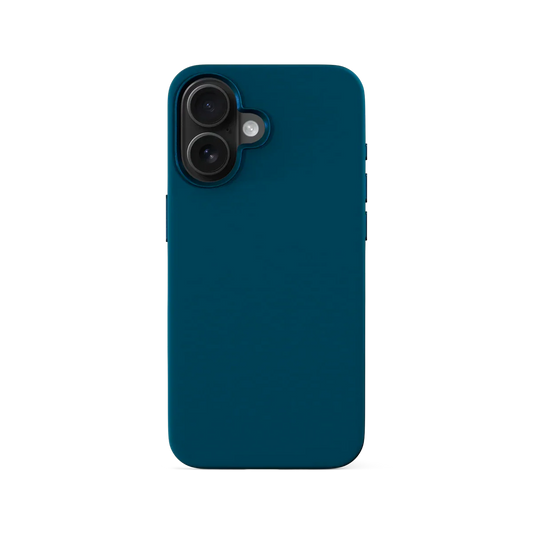 Husa de protectie EPICO din silicon pentru iPhone 16, Albastru - iSTYLE RO