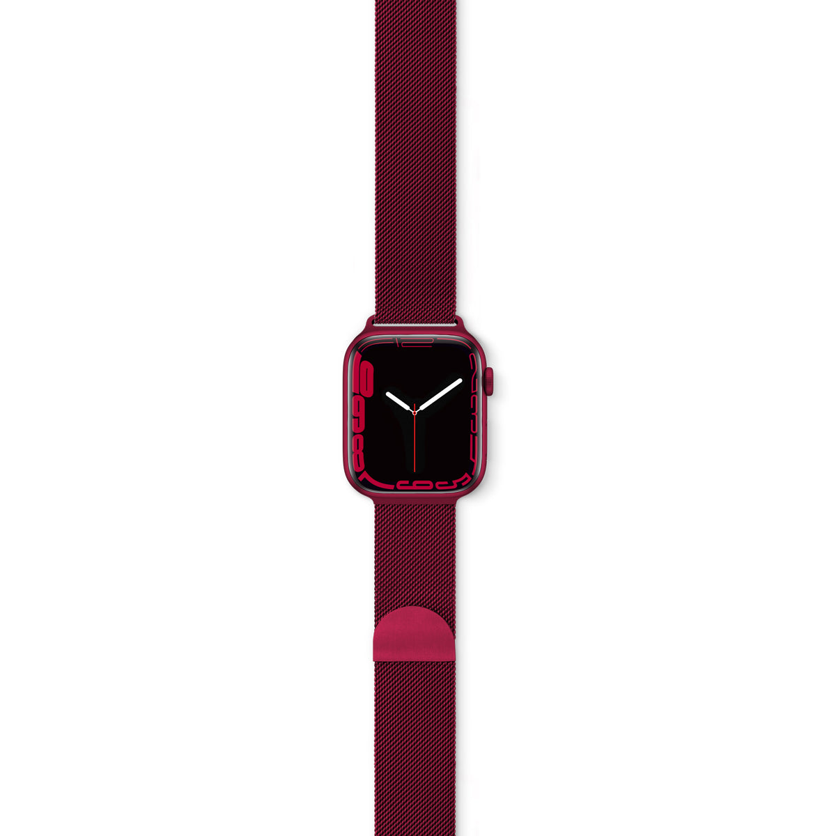 Curea Epico pentru Apple Watch 42/44/45mm Milanese Rosu - iSTYLE RO
