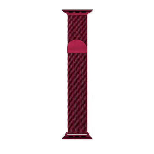 Curea Epico pentru Apple Watch 42/44/45mm Milanese Rosu - iSTYLE RO