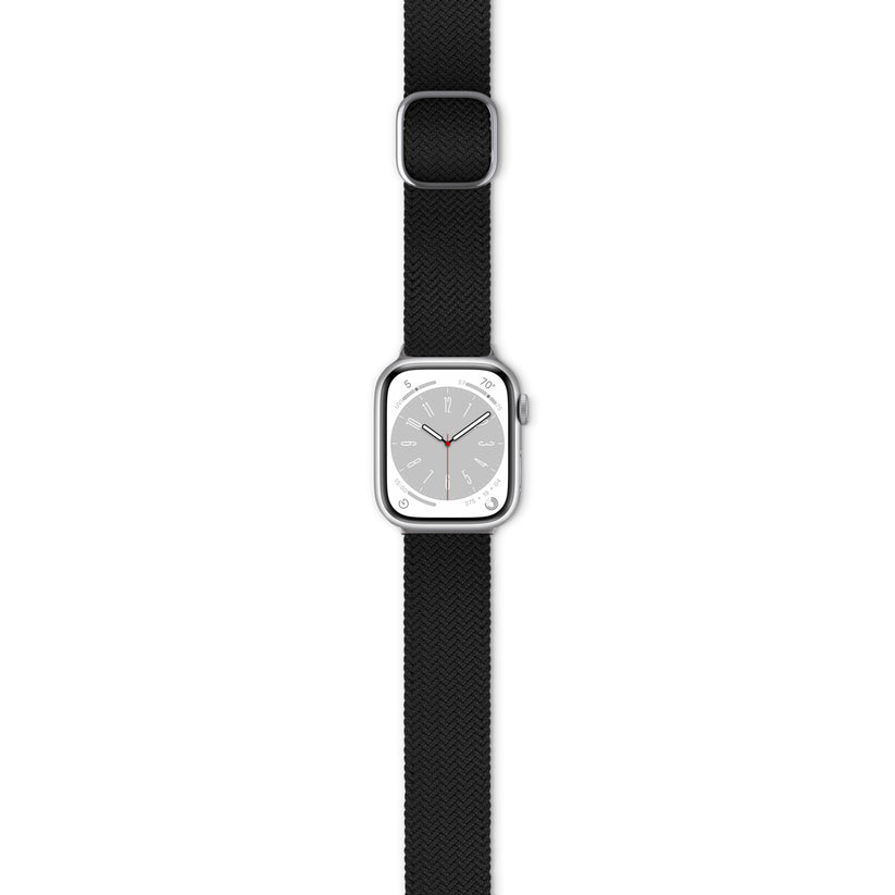 Curea Epico Strap Braided pentru Apple Watch 38/40/41mm, Negru - iSTYLE RO