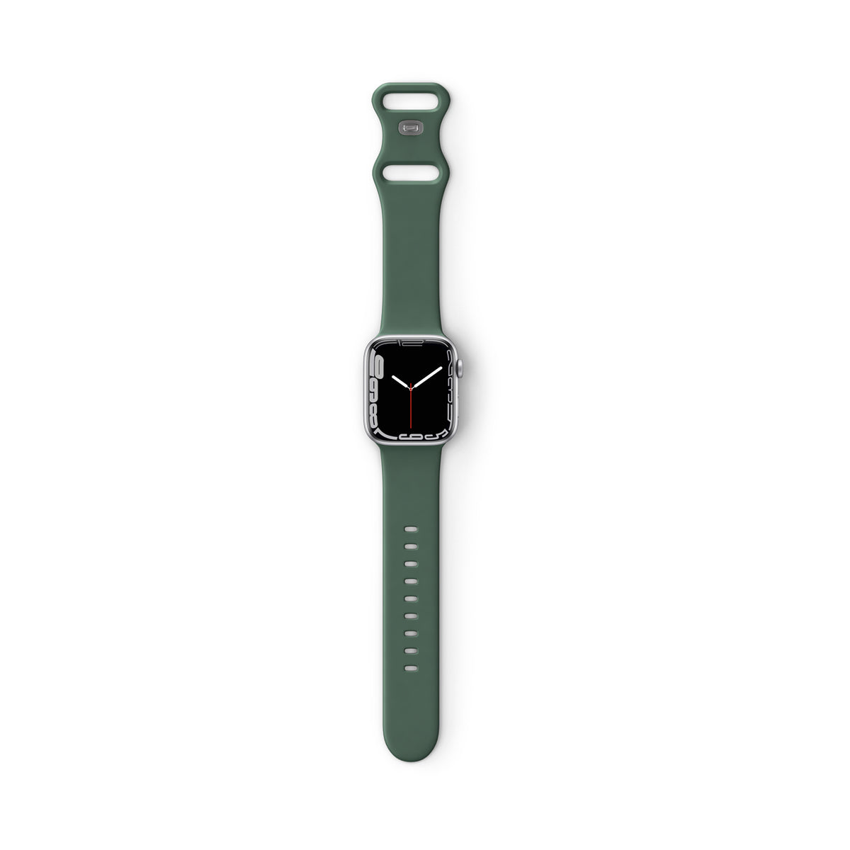 Curea Epico pentru Apple Watch 42/44/45mm Silicon Verde - iSTYLE RO