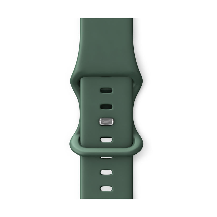 Curea Epico pentru Apple Watch 42/44/45mm Silicon Verde - iSTYLE RO
