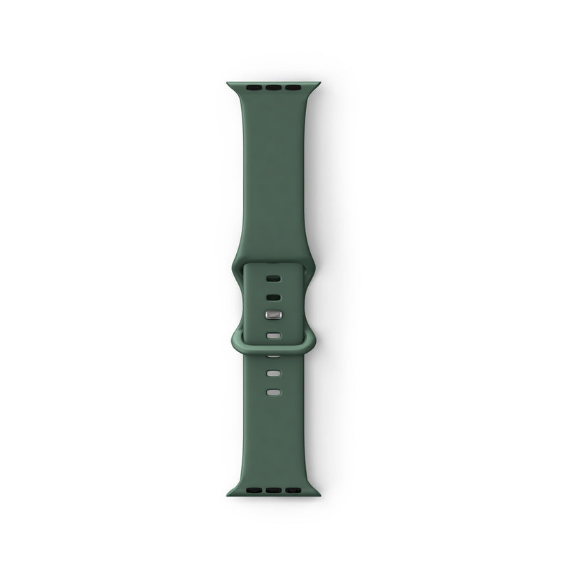 Curea Epico pentru Apple Watch 42/44/45mm Silicon Verde - iSTYLE RO