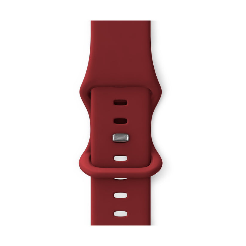 Curea Epico pentru Apple Watch 42/44/45mm Silicon Rosu - iSTYLE RO