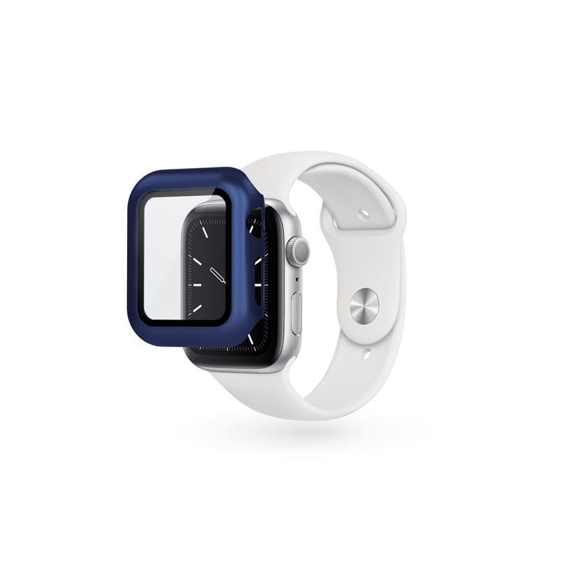 Husa de protectie Epico pentru Apple Watch 4/5/6/SE (44mm), Albastru - iSTYLE RO