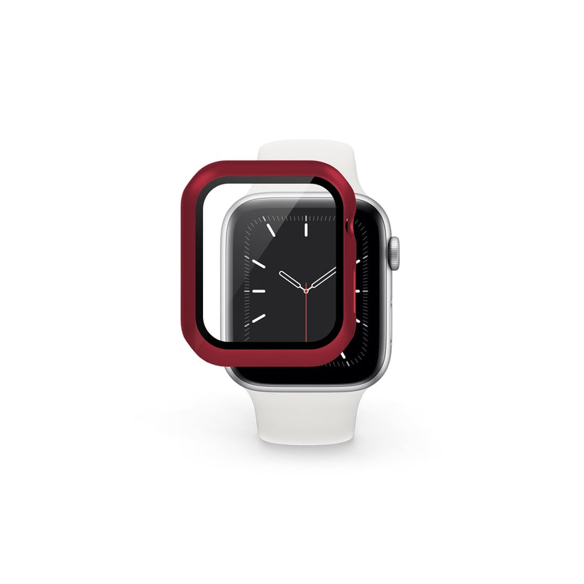 Husa de protectie Epico pentru Apple Watch 4/5/6/SE (44mm), Rosu - iSTYLE RO