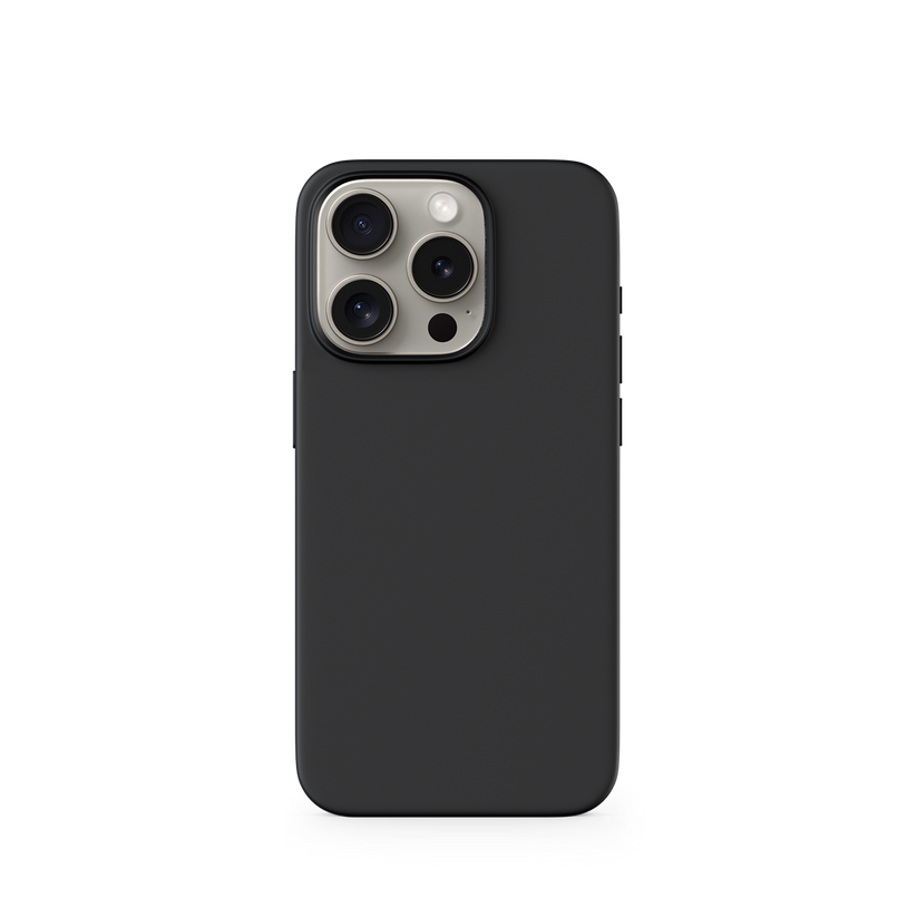 Husa de protectie EPICO din silicon pentru iPhone 16 Pro, Negru - iSTYLE RO