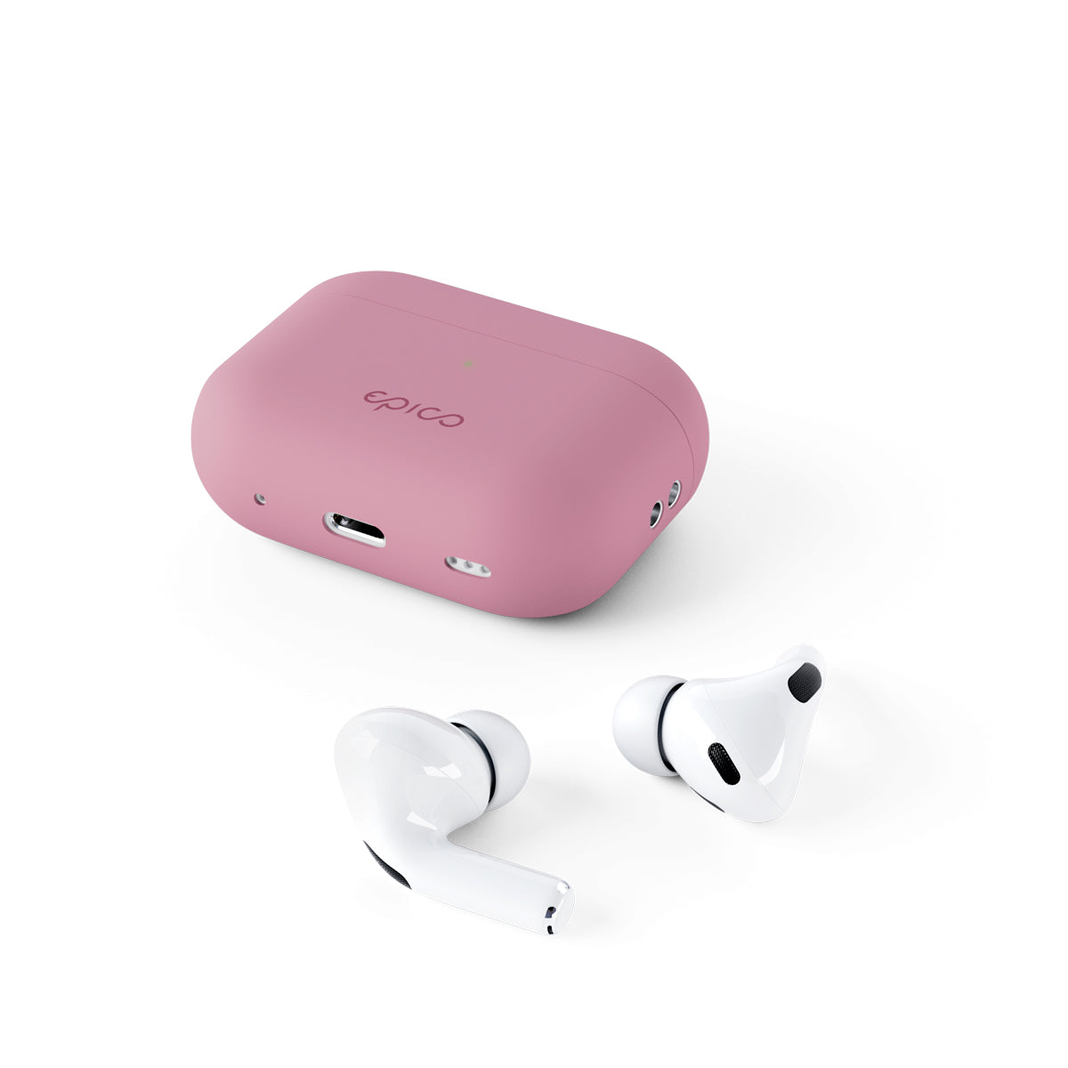 Husa de protectie iSTYLE pentru AirPods Pro 2, Silicon, Roz - iSTYLE RO