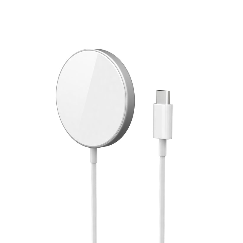 Incarcator iSTYLE wireless Fast Charge, Silver - iSTYLE RO